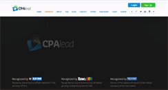 Desktop Screenshot of data.cpalead.com