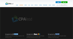 Desktop Screenshot of cpalead.com
